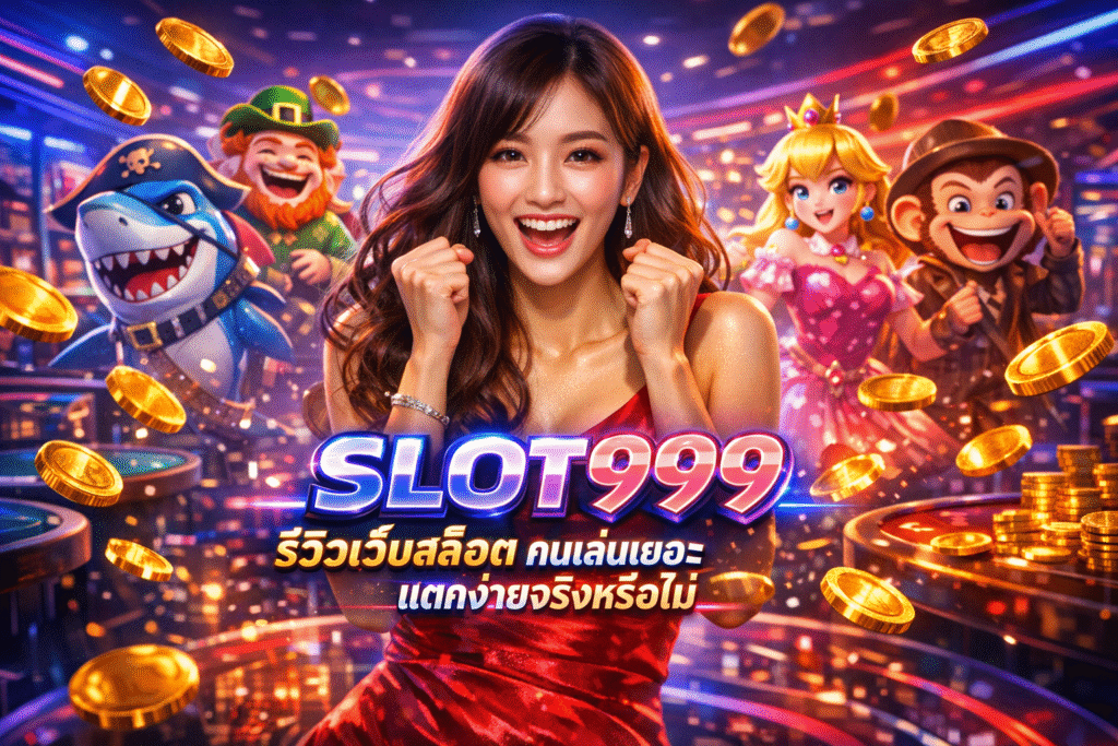 SLOT999 รีวิวเว็บสล็อต คนเล่นเยอะ แตกง่ายจริงหรือไม่