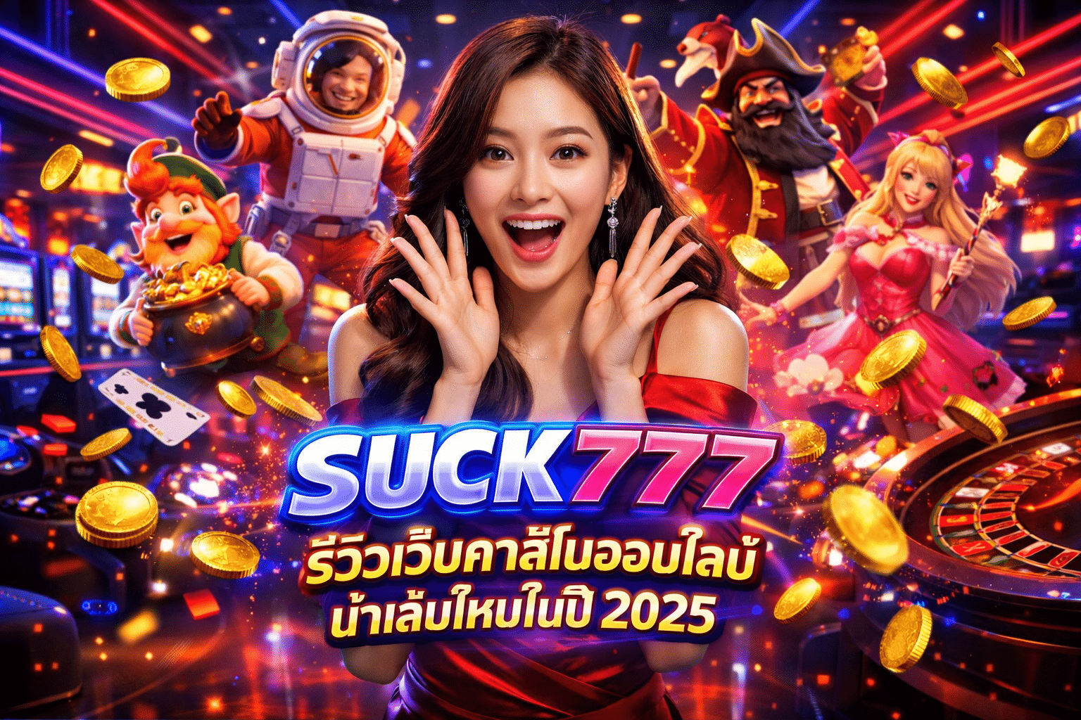 SUCK777 รีวิวเว็บคาสิโนออนไลน์ น่าเล่นไหมในปี 2025