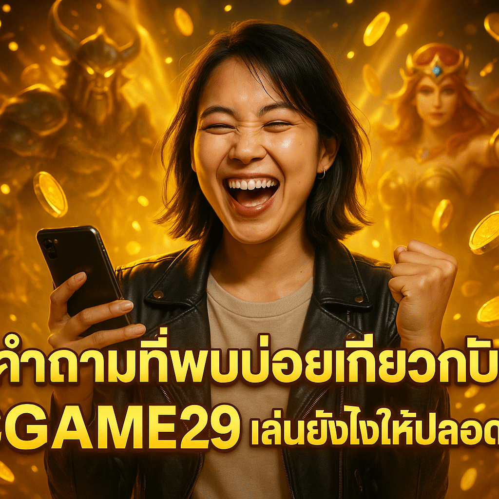 คำถามที่พบบ่อยเกี่ยวกับ SGAME29 เล่นยังไงให้ปลอดภัย